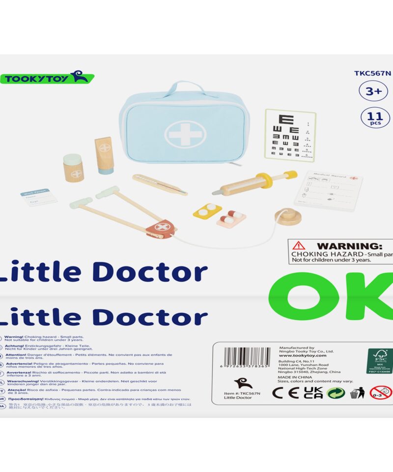 Rollimängu arstikomplekt lastele