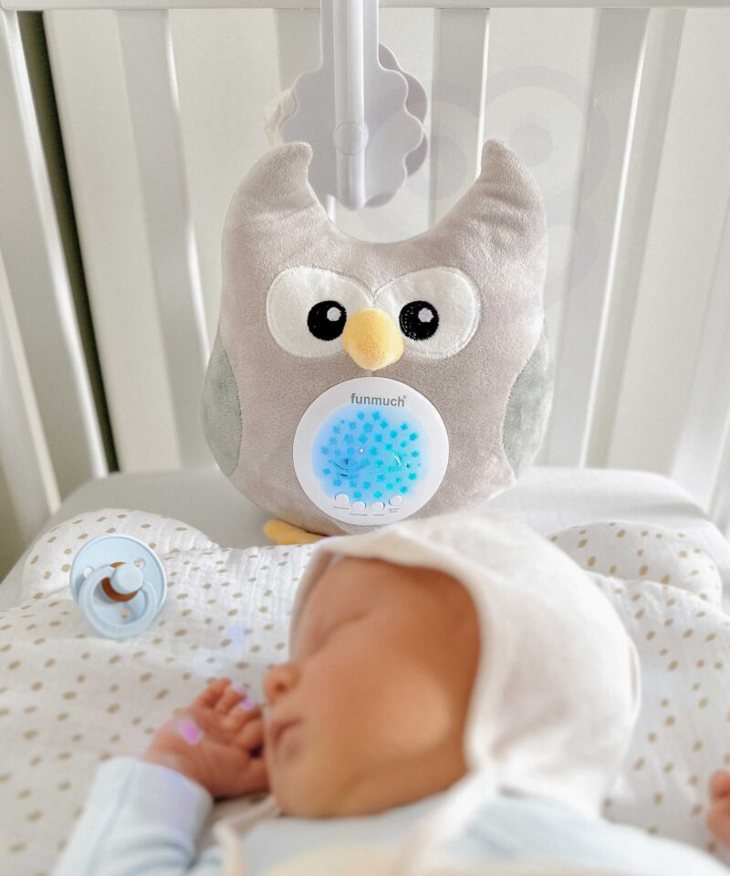 Värvimuutev projektoriga öökull