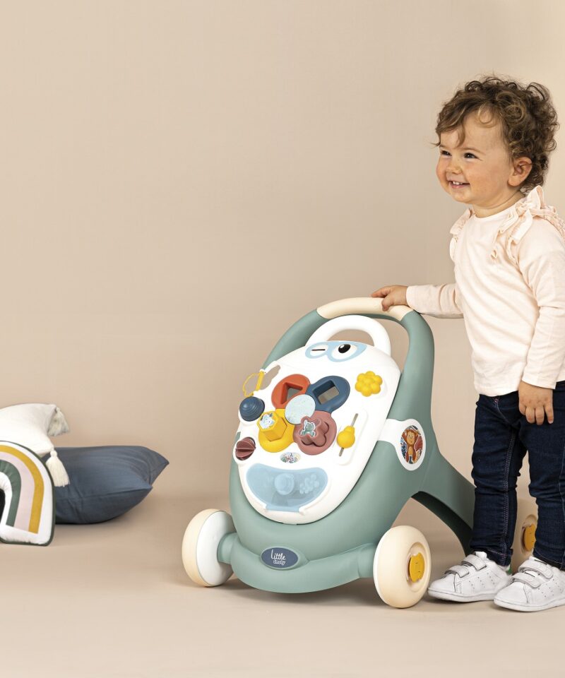 Lastekäru ümarate servadega turvalisuseks