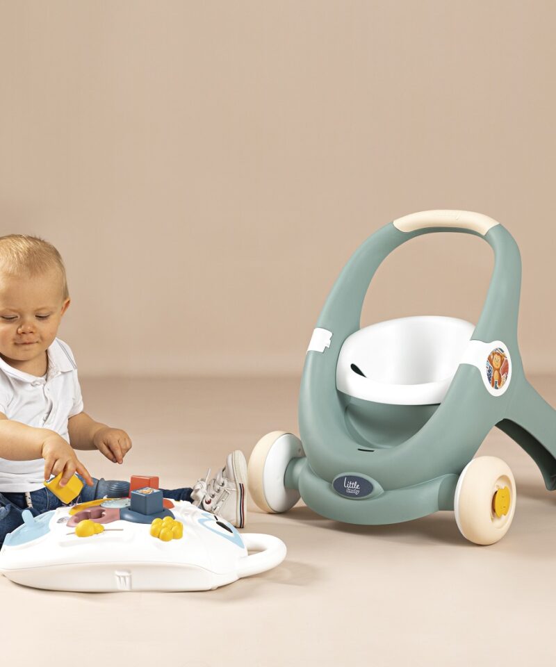 Lastekäru ümarate servadega turvalisuseks