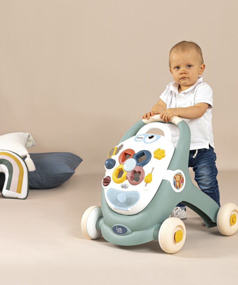 Lastekäru ümarate servadega turvalisuseks