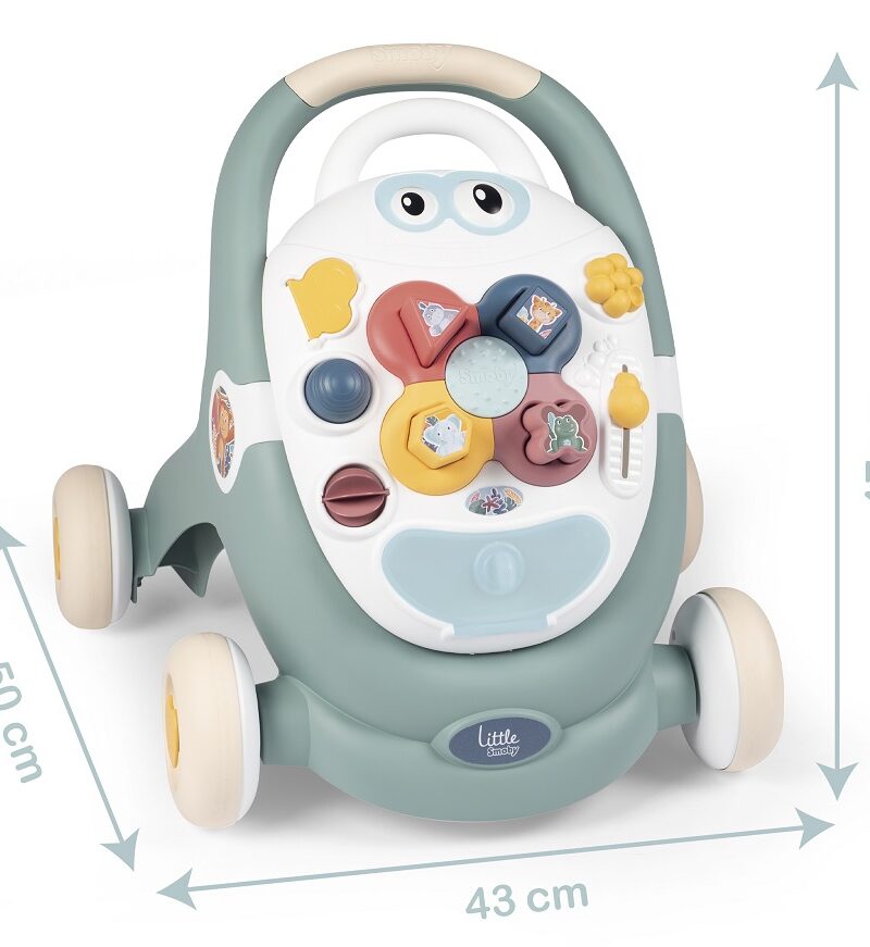 Lastekäru ümarate servadega turvalisuseks