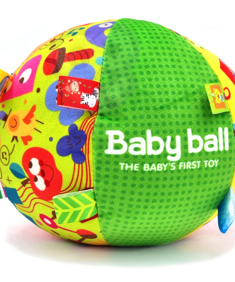 Pehme pall heliefektiga beebidele