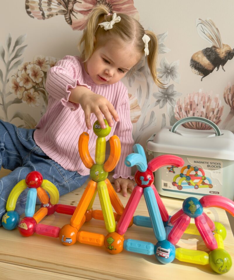 Magnetklotside komplekt arendamiseks