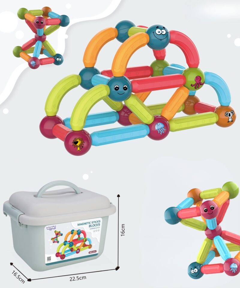 Magnetilised klotsid grupimänguks