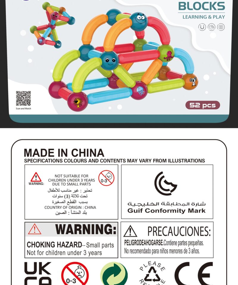 Magnetilised klotsid grupimänguks