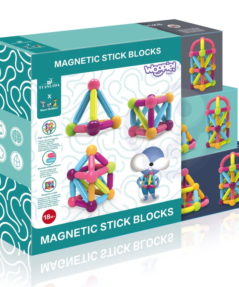 Magnetklotside komplekt lastele