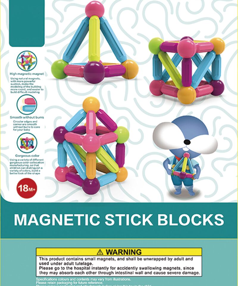 Magnetklotside komplekt lastele