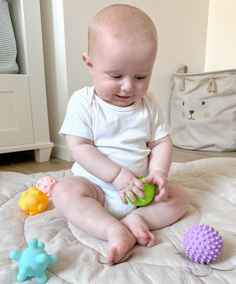 Klotsid erinevate tekstuuride ja mustritega