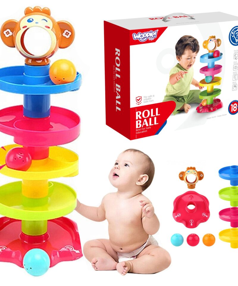 Värvikas kulguraja mängukomplekt lastele