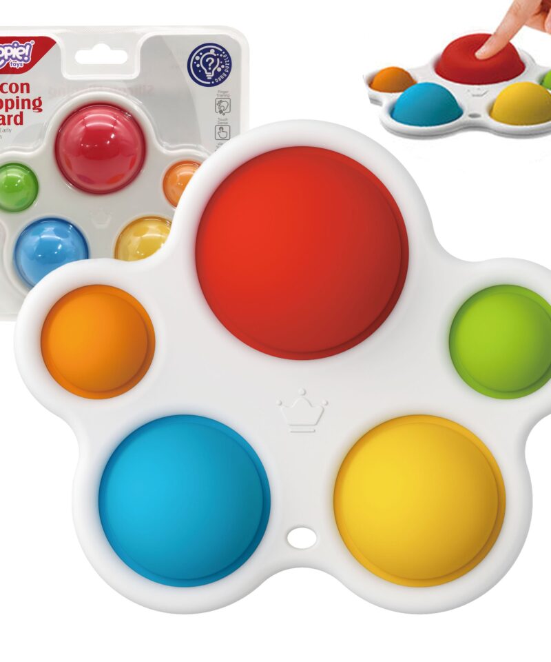 Värviline sensoorne mänguasi lastele