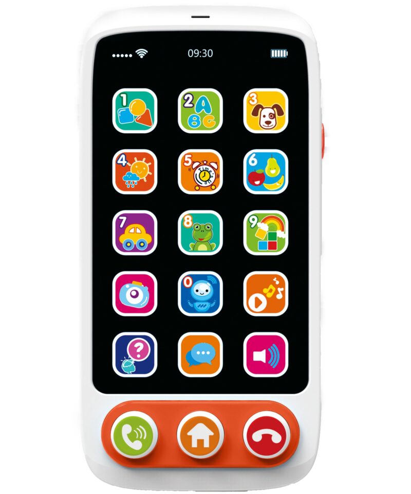 Laste telefon valgustusega nuppudega