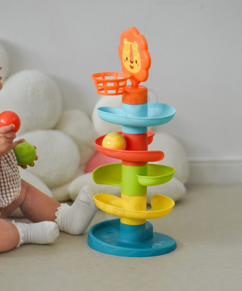 Kuulitorni komplekt koos kolme kuuliga