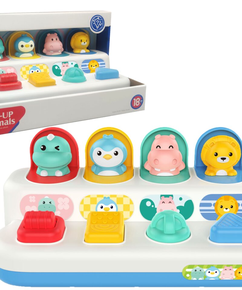 Loomade pop-up mänguasi laste arendamiseks