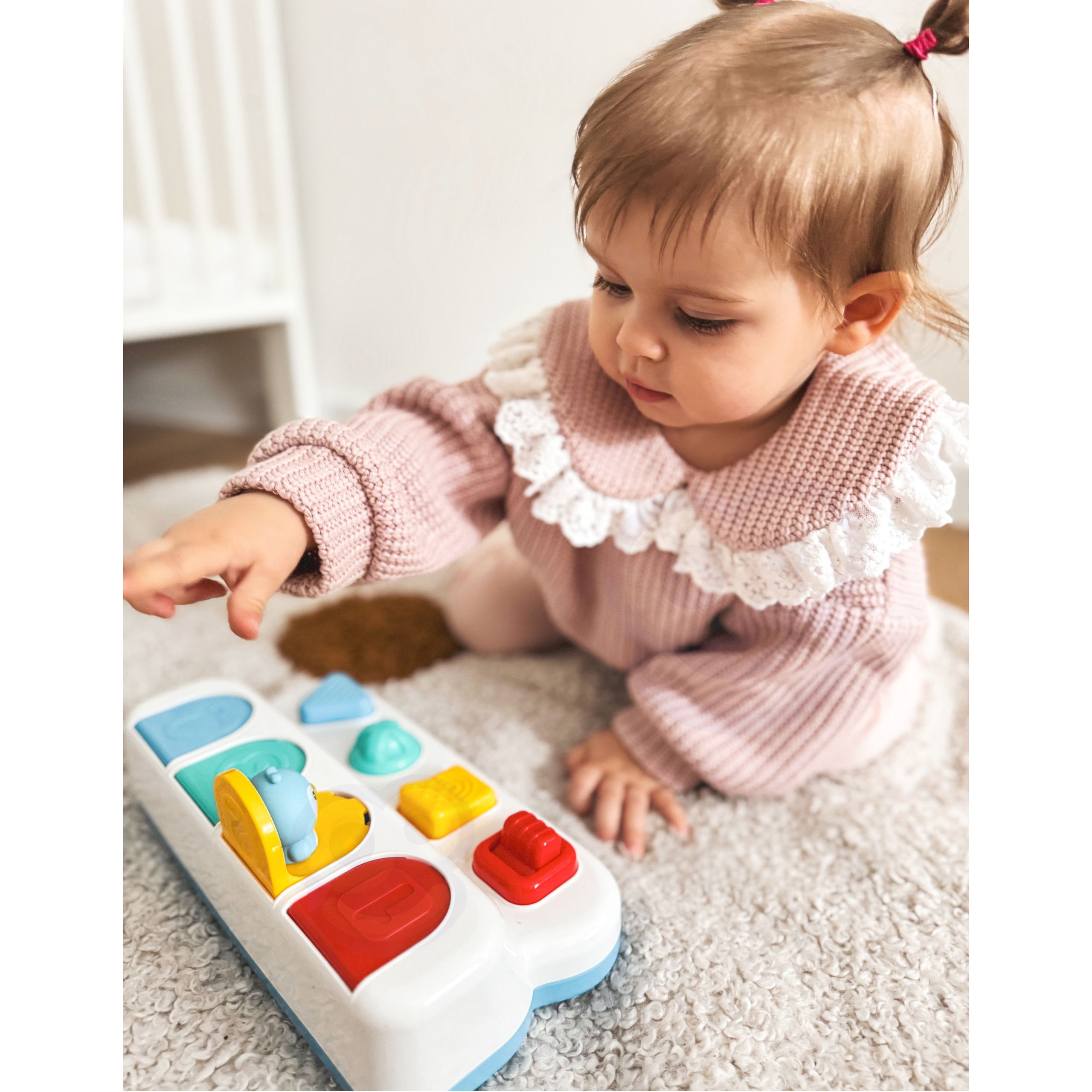 Lastele mõeldud pop-up mehhanismiga mänguasi