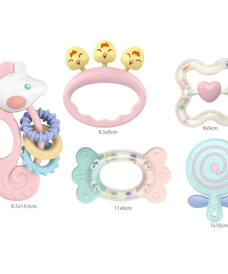 Ohutu kõristikomplekt väikestele lastele