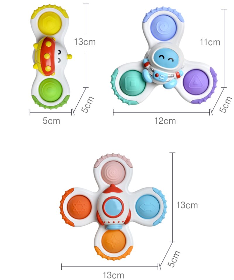 Spinnerid kinnitatavad siledale pinnale