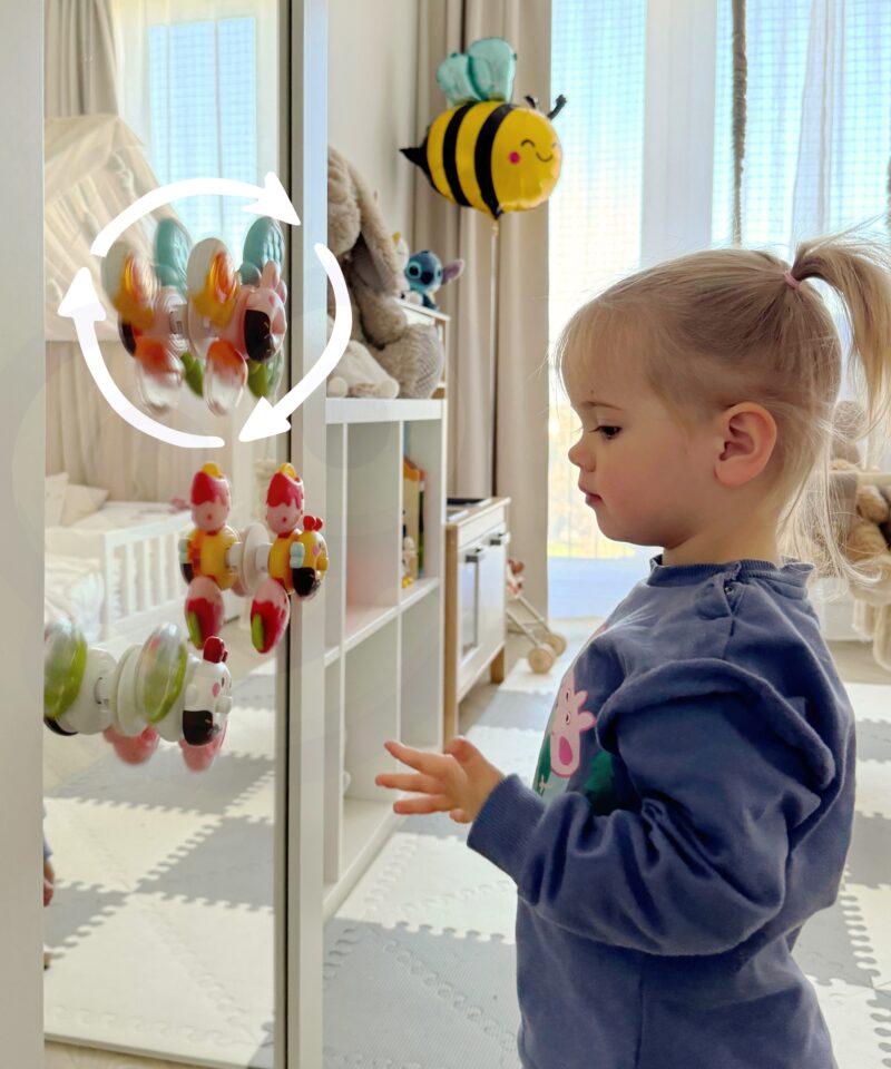 Mesilase kujuline sensooriline spinner