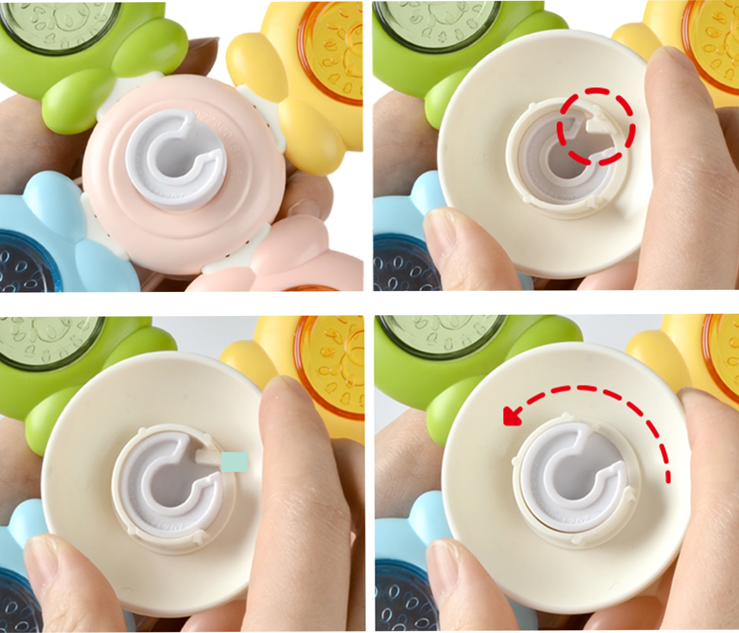 Lastele mõeldud arendavad spinnerid