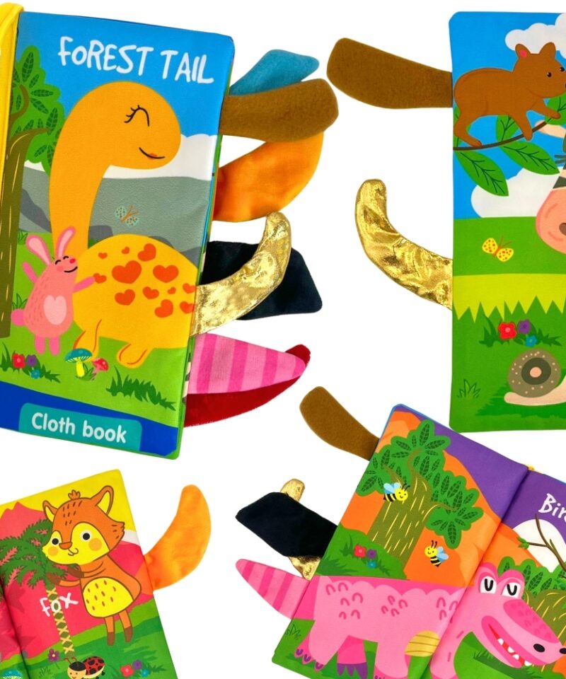 Loomade saba raamat krabisevate lehtedega