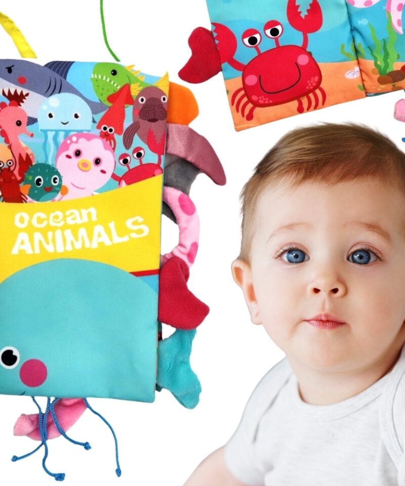 Pehme ja värviline mereloomade raamat