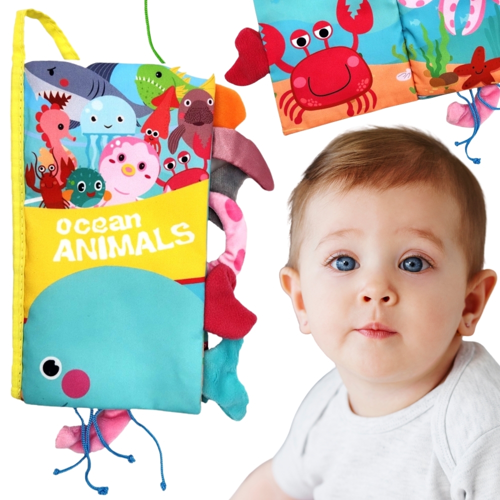 Pehme ja värviline mereloomade raamat