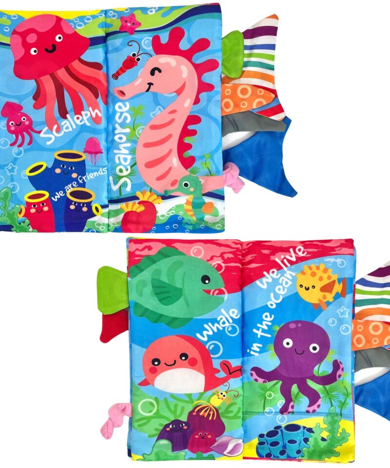 Värviline ja hariv pehme raamat