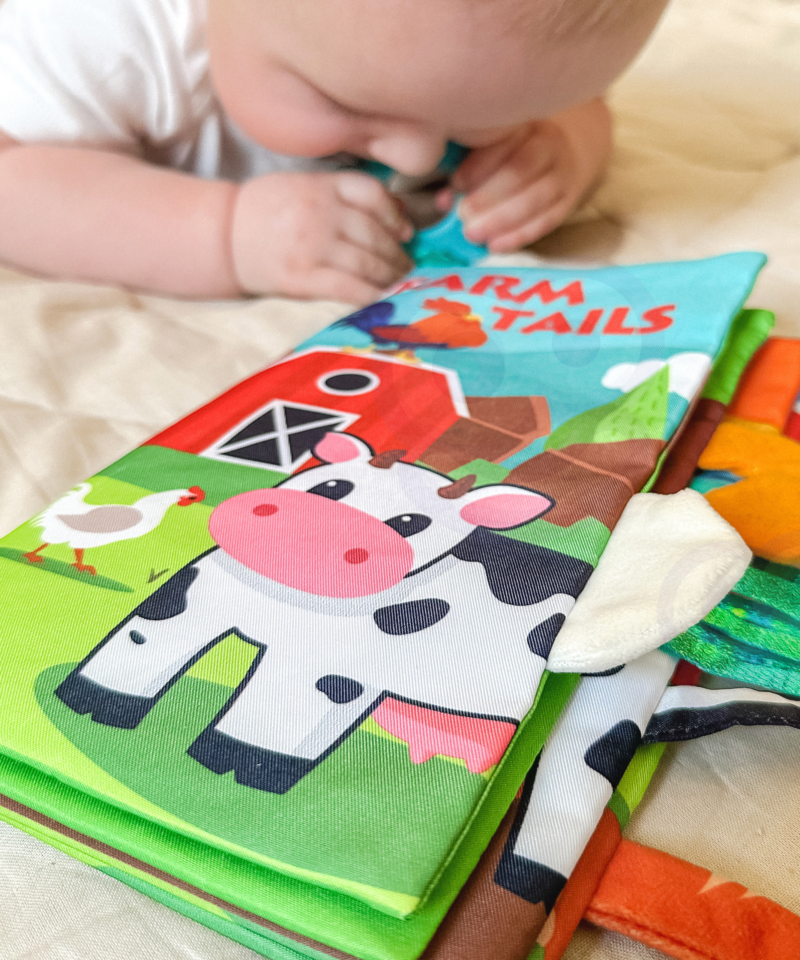 Lastele mõeldud sensoorne raamat