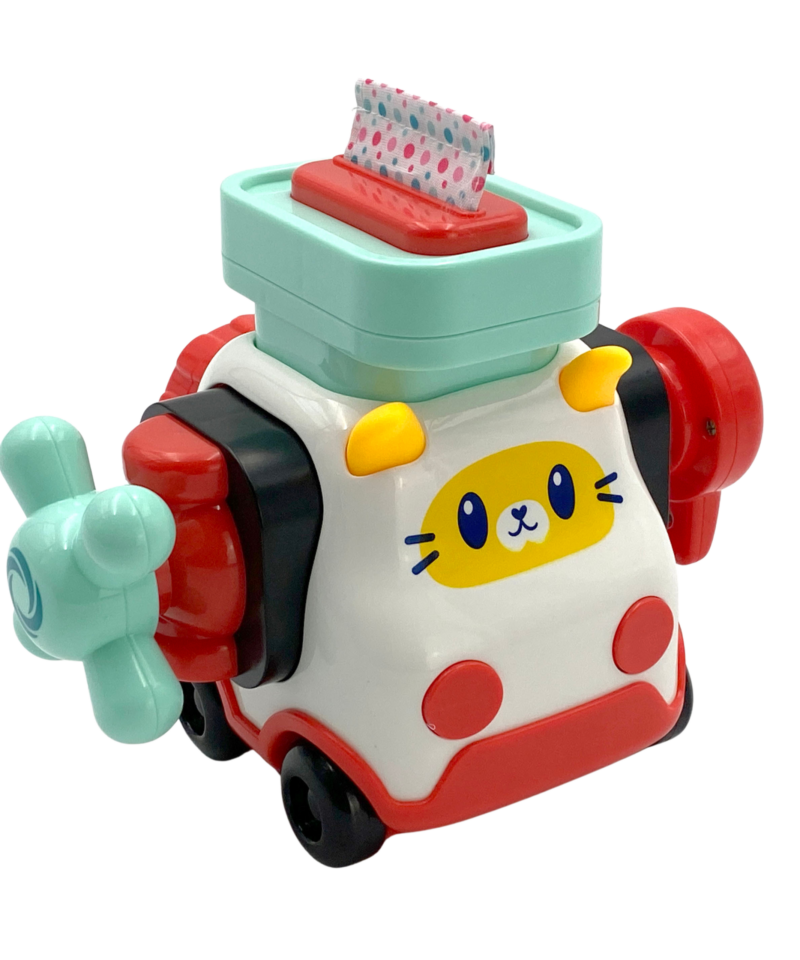 Montessori mänguauto sensoorsete oskuste arendamiseks