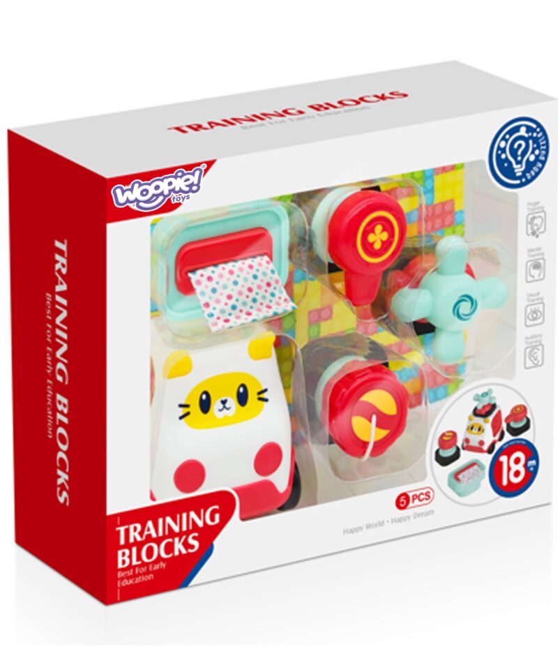 Montessori mänguauto sensoorsete oskuste arendamiseks