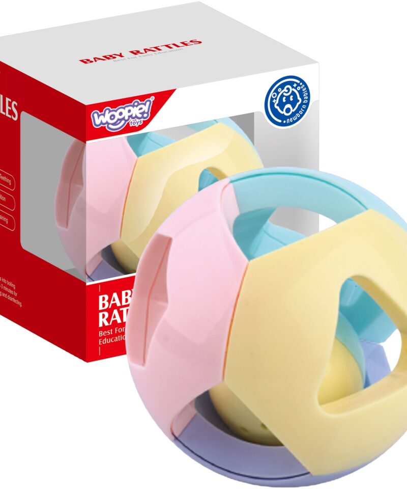 Pastelsetes toonides beebidele rõngasrõngas