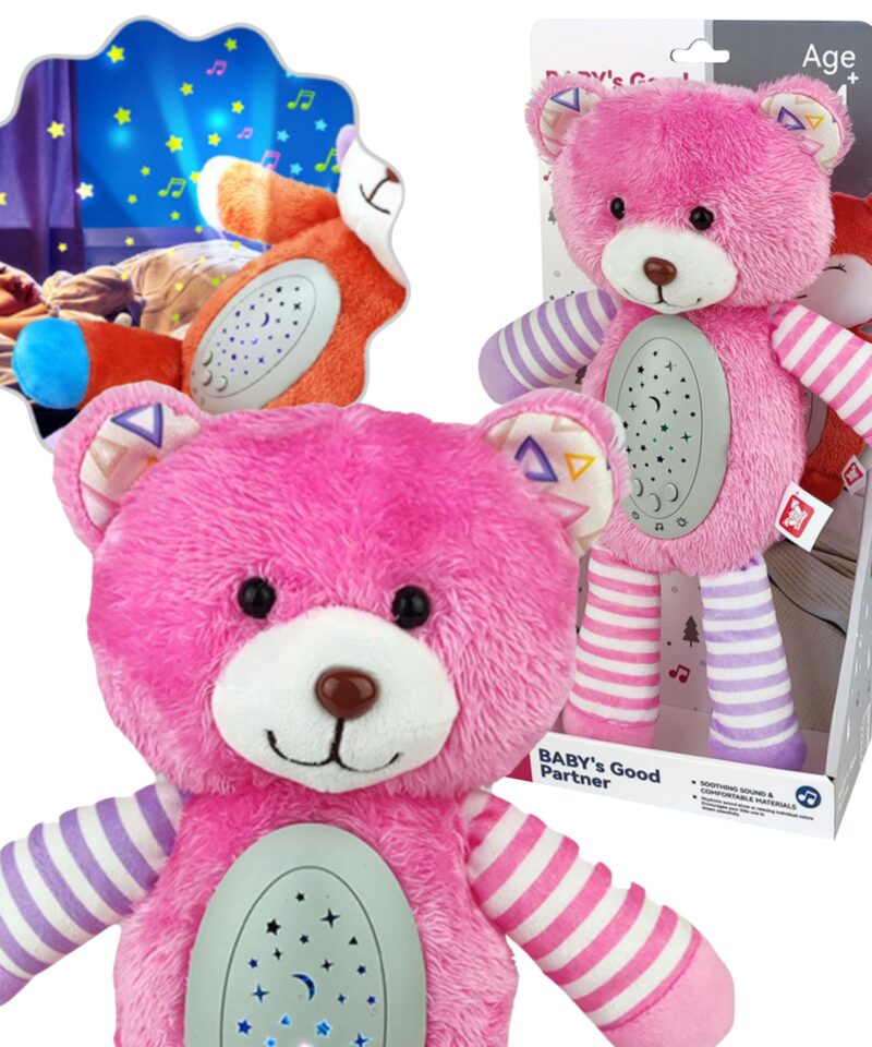 Projektoriga beebikaru, mis muudab värve