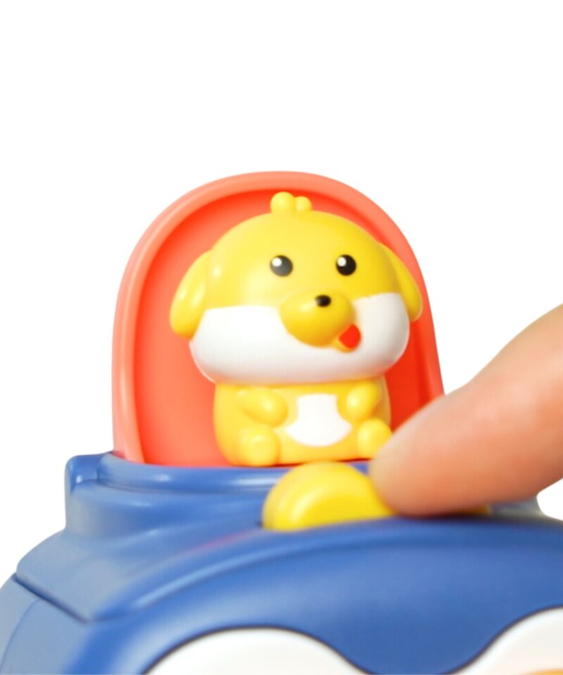 Montessori sensoorikamänguasi koos hüppava koerakesega