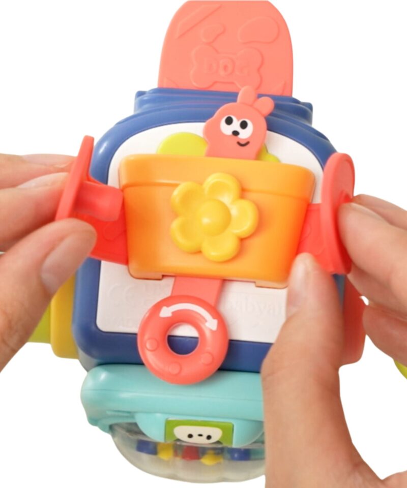 Montessori sensoorikamänguasi koos hüppava koerakesega