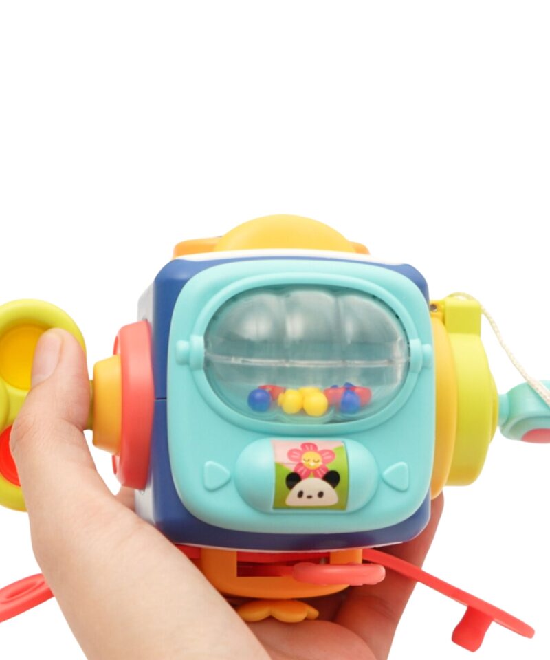 Montessori sensoorikamänguasi koos hüppava koerakesega