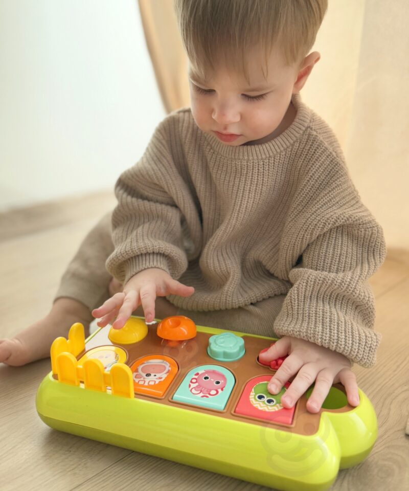 Pop-up mänguasi motoorsete oskuste arendamiseks