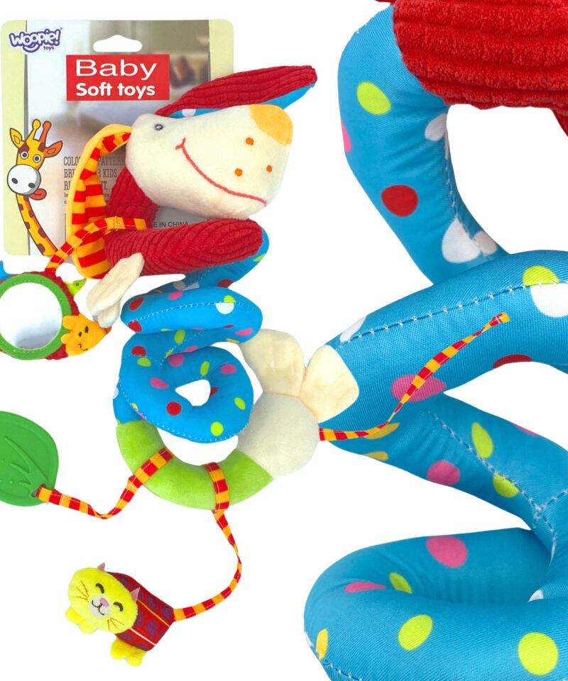 Spiraalne mänguasi beebile voodi külge