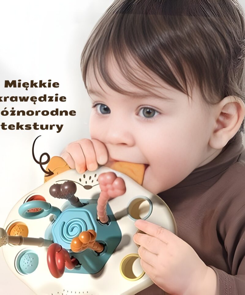 Rebane kujundusega beebilelu