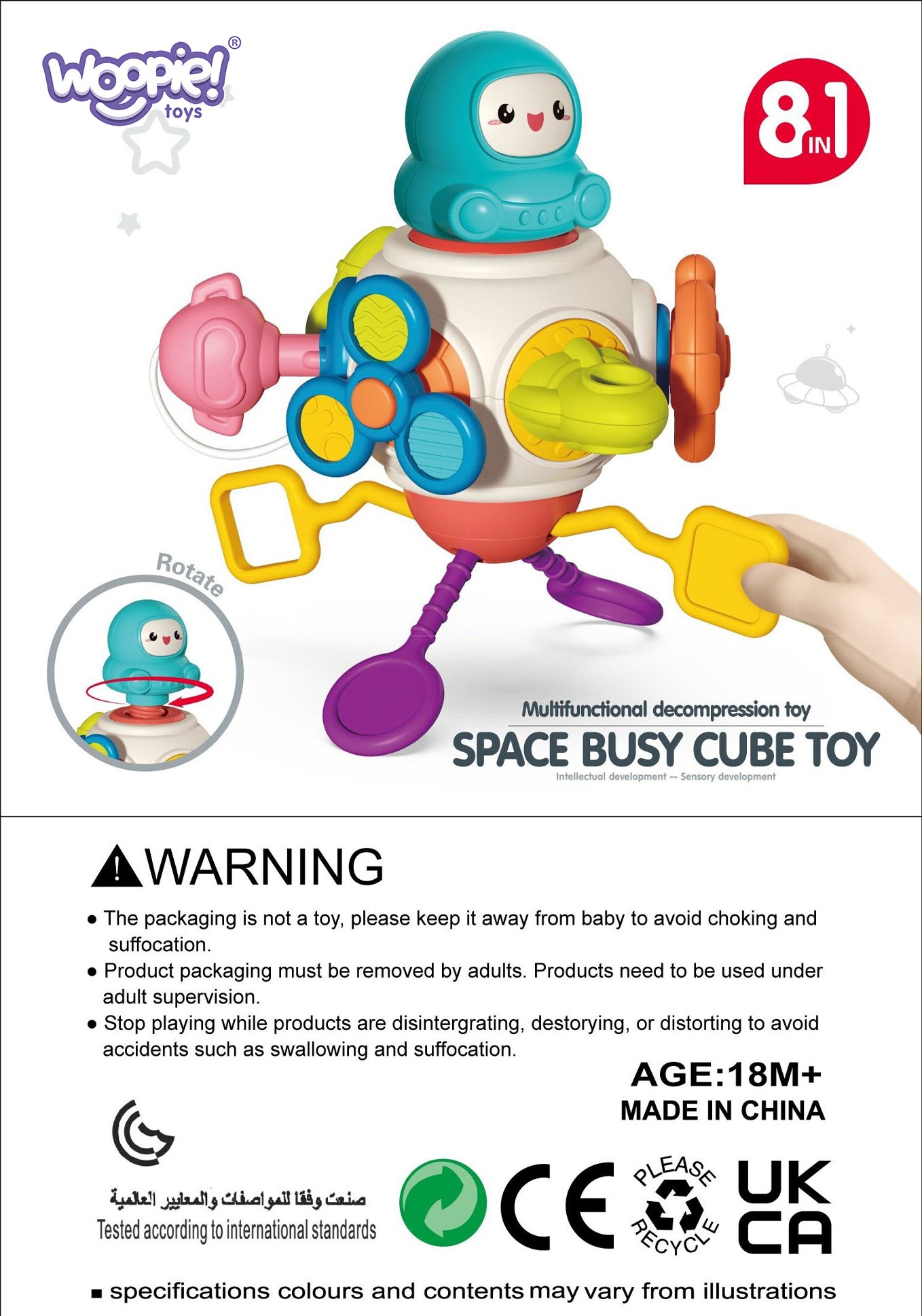 Erksad värvid ja tekstuurid lastele