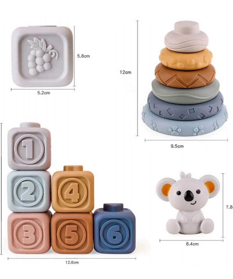 Klotsikomplekt sensoorse arengu toetamiseks