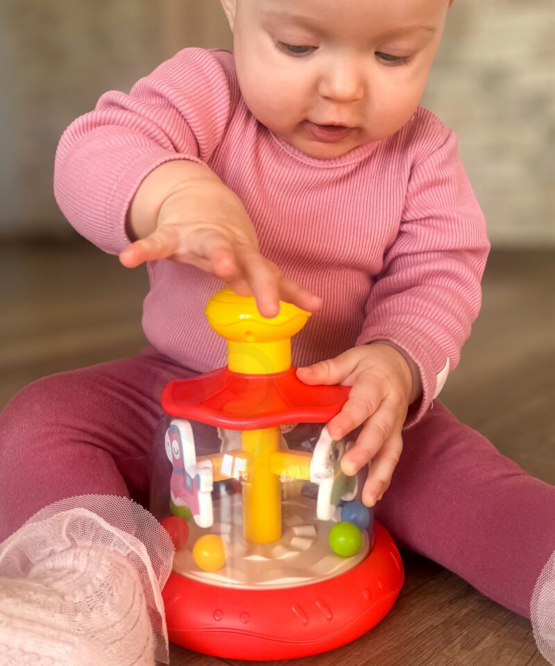 Erksavärviline mänguasi beebidele