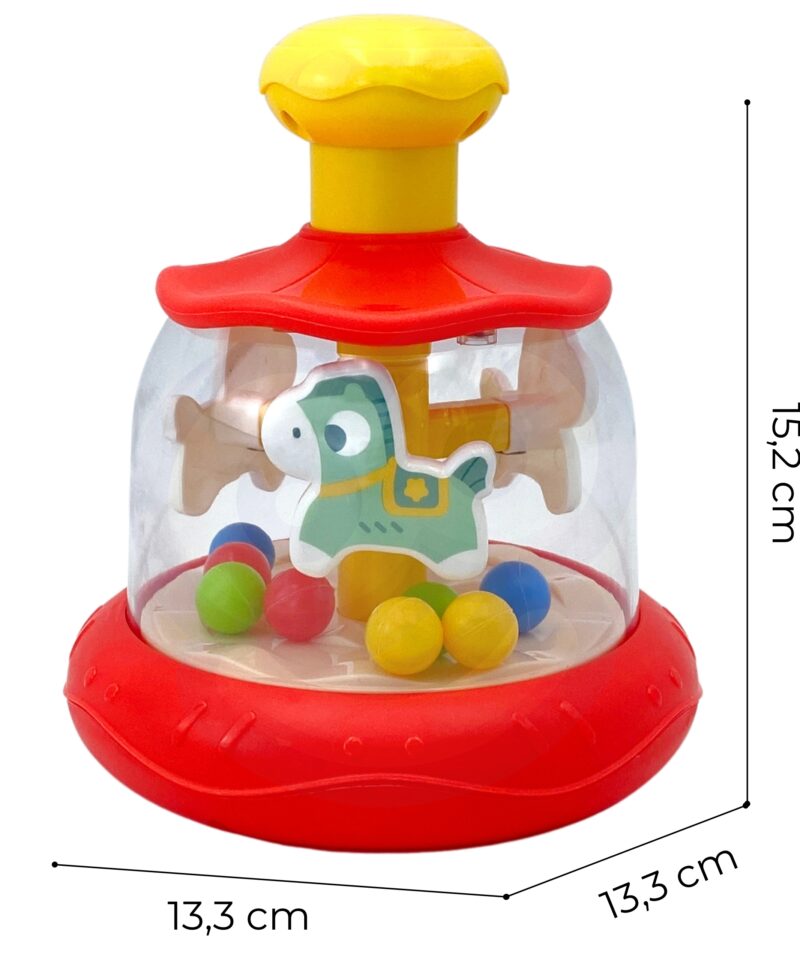 Ohutu ja vastupidav karussellmänguasi