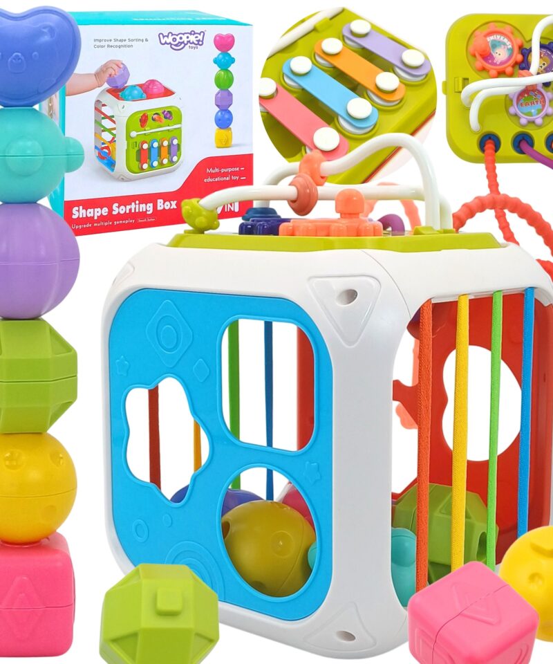 Mitmekülgne arenduskast beebidele mängimiseks