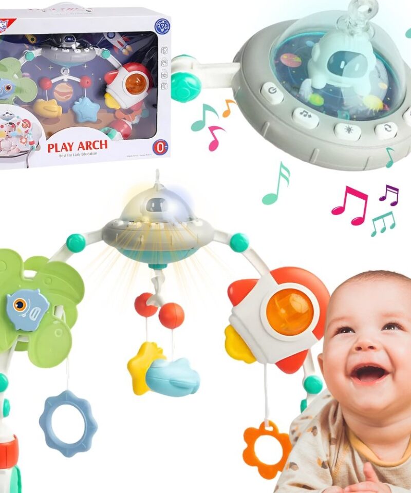 Mängukaar kinnitatud võrevoodile