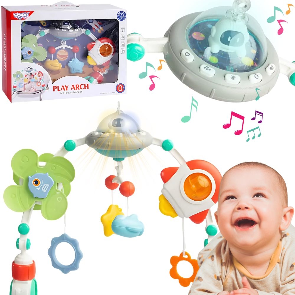 Mängukaar kinnitatud võrevoodile