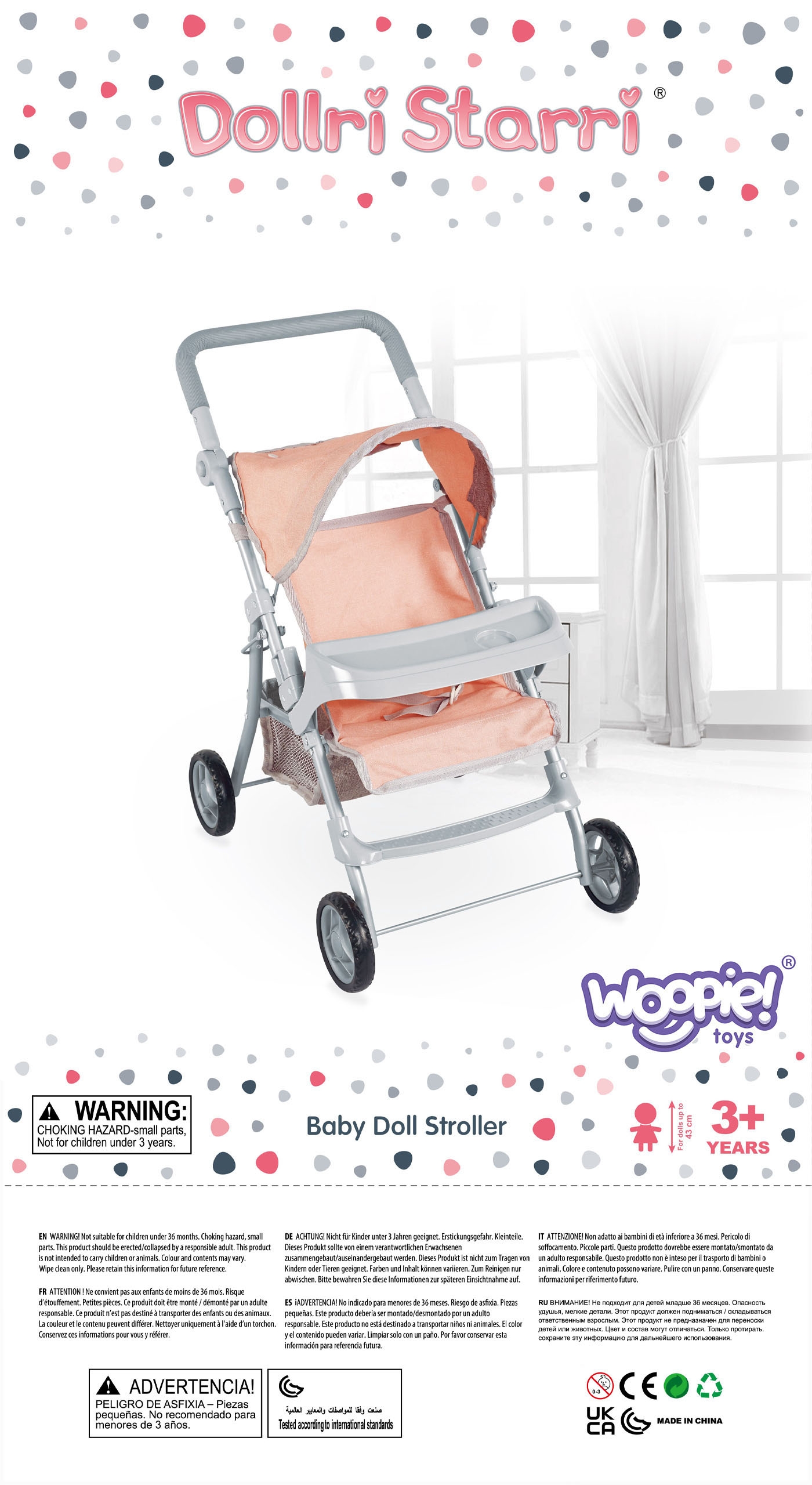 Nukuvanker vaiksete ratastega