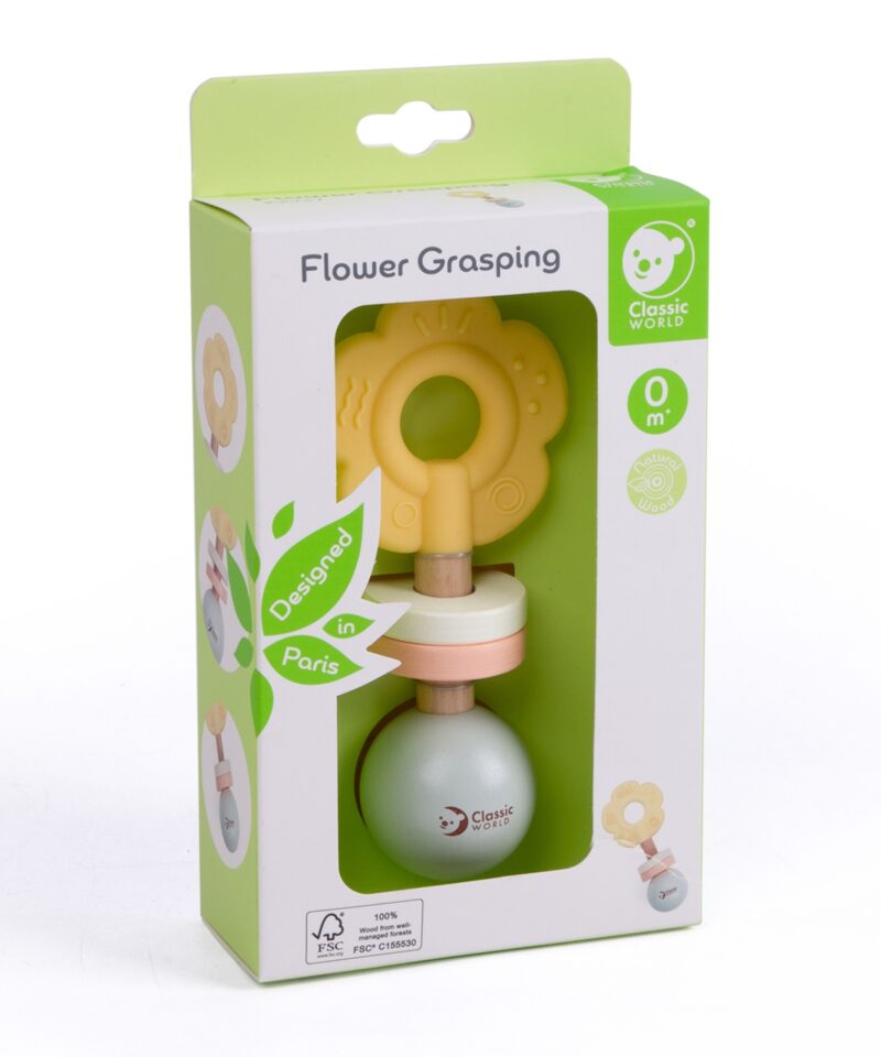 Beebikõristi puidust ja silikoonist