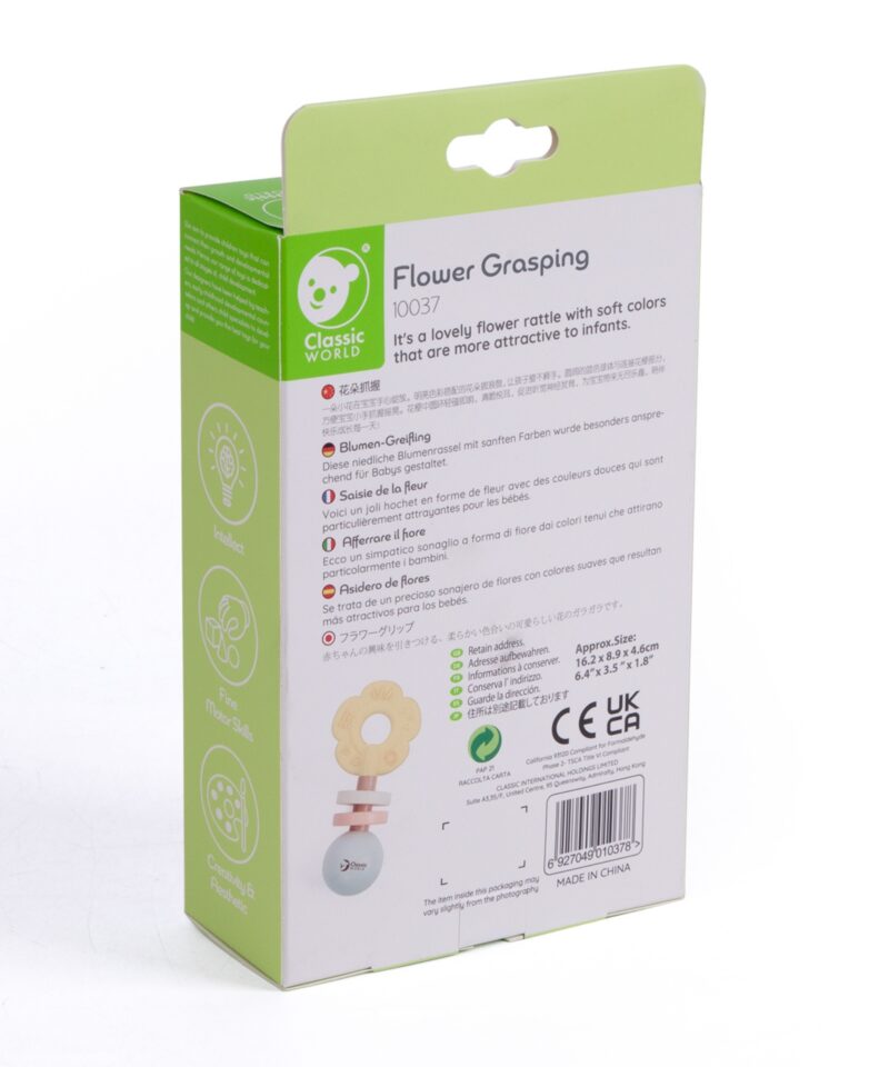 Pastelne kõristi väikestele kätele