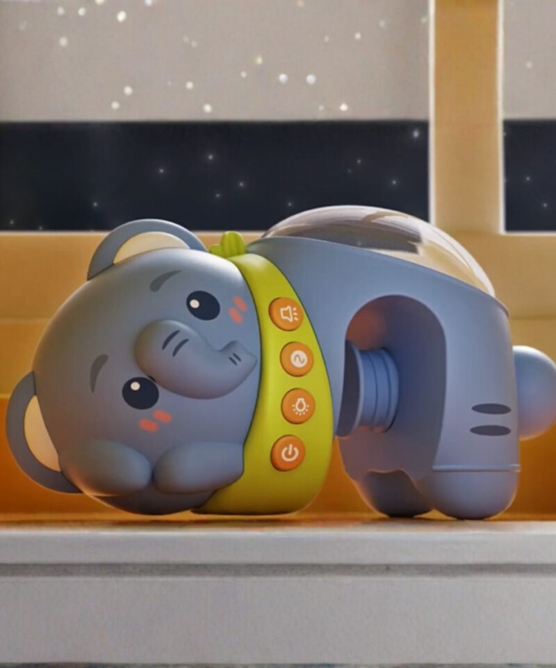 Elevandi kujuline rahustav projektor