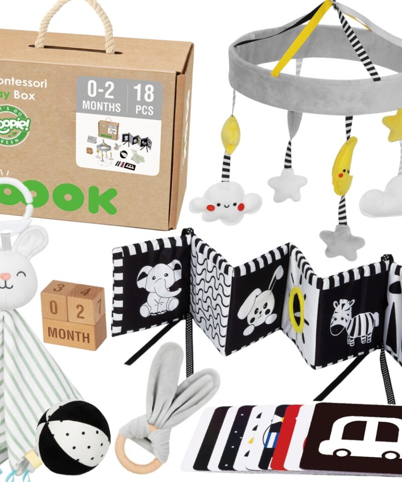 Montessori sensoorne mängukomplekt imikutele